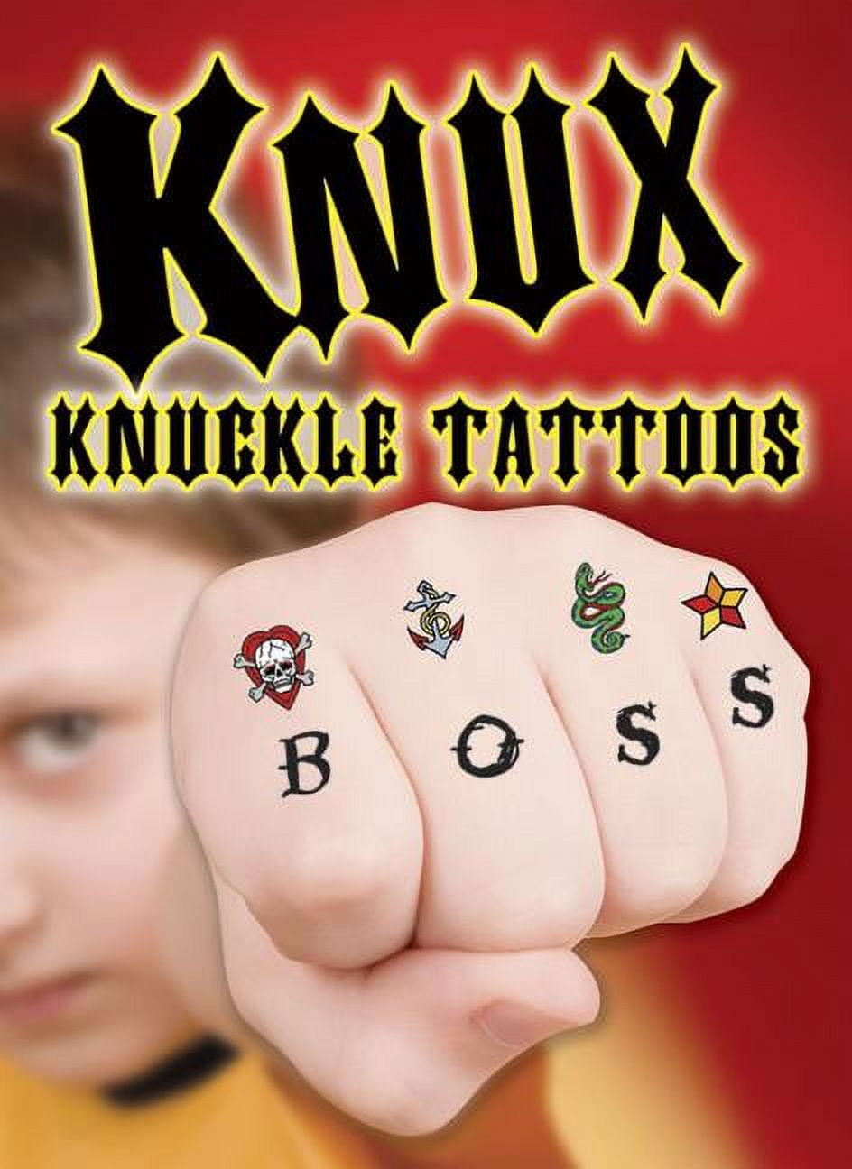 Knux -- Cool Knuckle Tattoos - Walmart.com